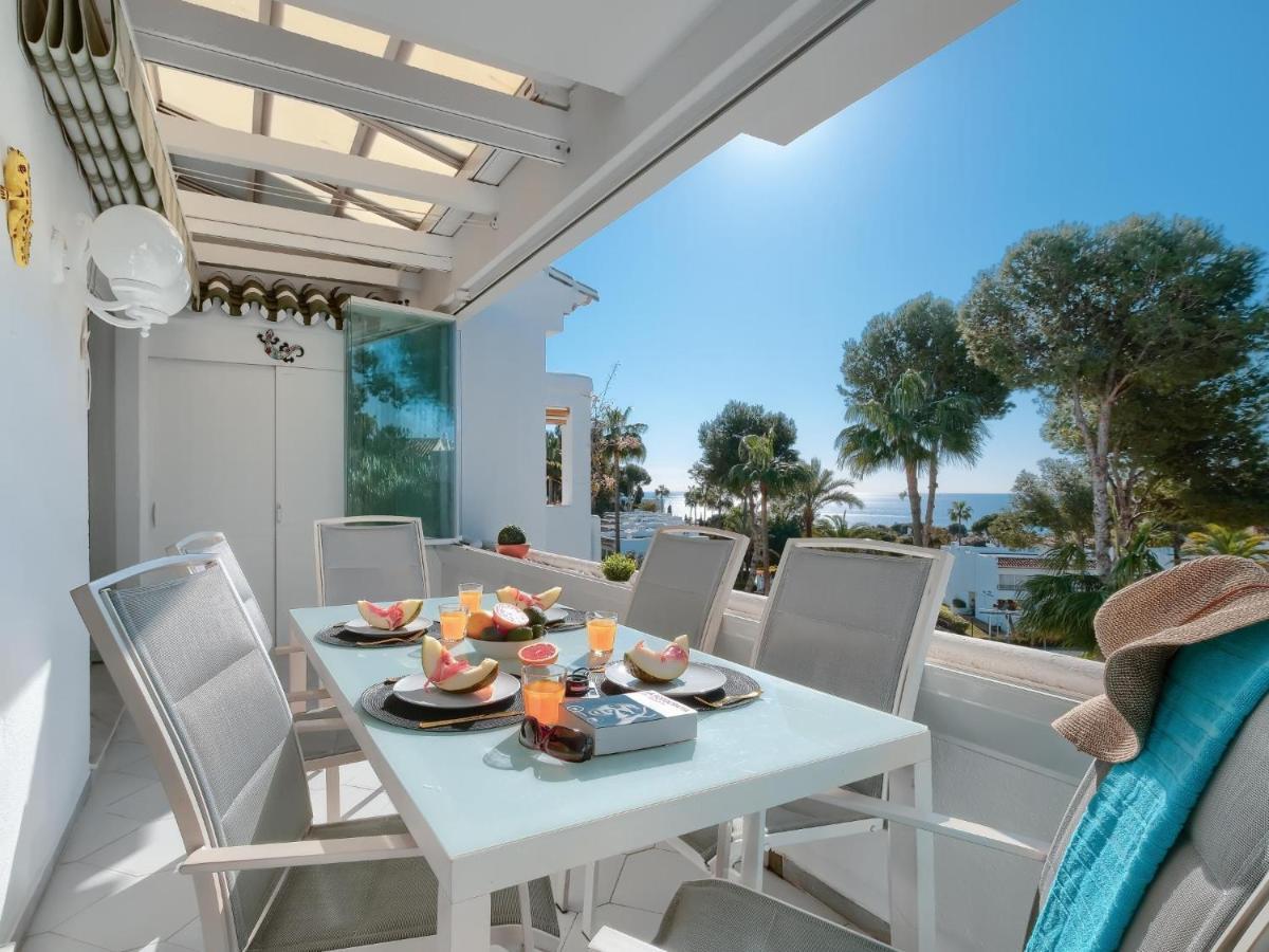 Ferienwohnung RANCHO B PENTHOUSE, 2 POOLS, VIEWS AND WiFi La Cala De Mijas Exterior foto